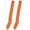 Orange, variant on Pnellth 1 Pair Socks Japanese Style Thickened Coral Fleece Solid Color Thigh Stockings Autumn Winter Women Warm Over Knee Socks