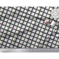 thumbnail image 2 of Soimoi Rayon Crepe Fabric Geometric Check Print Sewing Fabric Yard 46 Inch Wide, 2 of 3