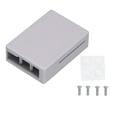 thumbnail image 2 of Herwey Heatsink Aluminum Alloy Case, Cooling Enclosure Box Replaceable Protective Shell For Industrial Control For Raspberry Pi 3, 2 of 8