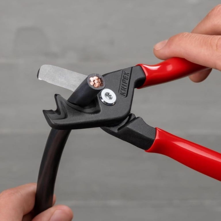 Knipex 9 in. L Red Cable Shears - Walmart.com