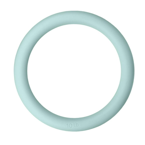 Anillo de potencia de 10 libras, anillo de pesas antideslizante, pesa rusa para entrenamiento de cuerpo completo en casa, para entrenamiento de fuerza verde claro