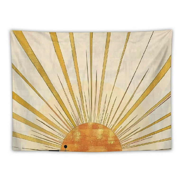 Wall tapestry yellow hotsell
