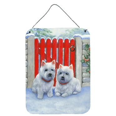 Red Gate Westies Wall or Door Hanging Prints