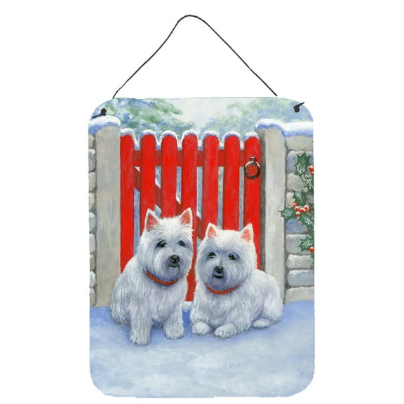 Red Gate Westies Wall or Door Hanging Prints