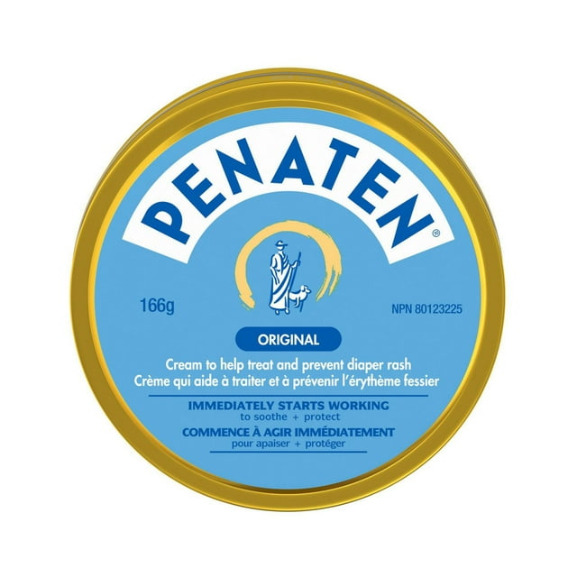 Penaten Original Medicated Diaper Rash Cream, Baby Diaper Rash Cream, Zinc Oxide