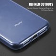 thumbnail image 5 of Kaleidio Case For iPhone 12 Pro Max (6.7") [Wrap] Flexible See-Thru TPU Gel Slim Fit Transparent Skin Cover [See-Thru Blue], 5 of 5