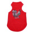thumbnail image 2 of Ropa para perros Suave y cómoda Diseño de diamantes de imitación Pintura DIY Camiseta para mascotas para cachorros pequeños a medianos, 2 of 8