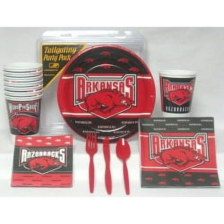 Arkansas Razorbacks Party Supplies Pack #1