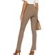 thumbnail image 2 of Pantalones de oficina divididos Pantalones de oficina largos informales de color puro de cintura alta para mujer, 2 of 8