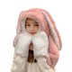 thumbnail image 1 of Advancent Bufanda 3 en 1, sombrero, guantes, cálido clima frío, calentador de manos de felpa, regalo para exteriores, decoración de ropa Suministros térmicos Rosado, 1 of 6
