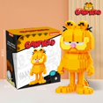 thumbnail image 2 of Garfield Mini Blocks Magic Cartoon Cat Anime Figures Collection Building Toy DIY Bricks for Kids Present Girl Gift heqiyong LED, 2 of 2