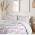 thumbnail image 6 of Ambesonne Dessert Duvet Cover Set, Cherry Ice Cream Patterns, 2-Calking, Lavender Pale Fuchsia, 6 of 7