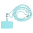 thumbnail image 1 of 150cm Universal Colorful Phone Lanyard Anti Lost Phone Strap Adjustable Detachable Neck Cord Safety Tether Keychain Chain Rope Sky Blue, 1 of 6