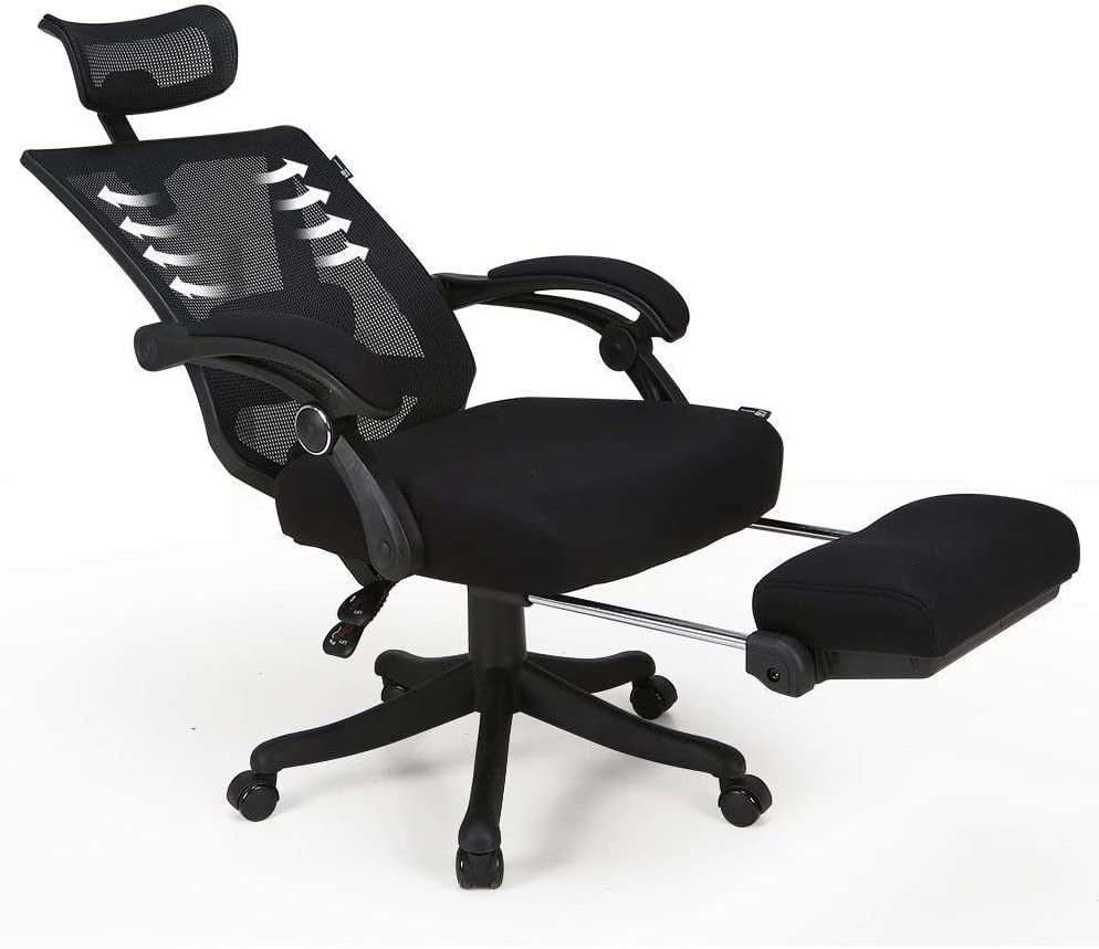 Adjustable Ergonomic Executive Computer Office Chair Mesh Gaming Chair Recline 