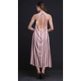thumbnail image 3 of Bimba Tie-Dye Women Backless Halter Neck Beachwear Summer Evening PartyÂ&nbsp;Dress-Large, 3 of 6