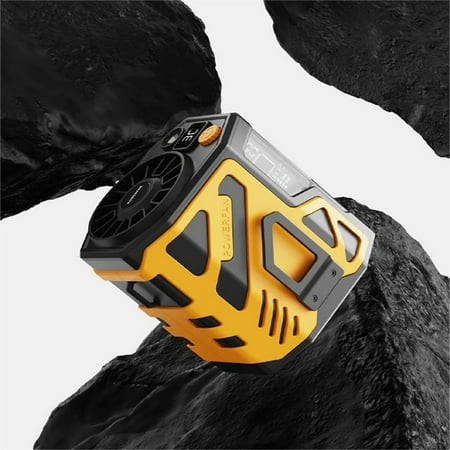

New Waist Fan 6000mAh Rechargeable Portable Fan With Over 24H Working Time Wearable Belt Fan Personal Waist Clip Fan For Clothes Shirt Farm Work Hiking Dolsrinksys