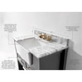thumbnail image 5 of Ancerre Designs Hayley 36" Farmhouse Wood Bathroom Vanity Set in Sea Cloud Gray, 5 of 15