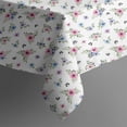 thumbnail image 5 of Pioneer Flower Floral Print Pattern Square Tablecloth, Waterproof Wipeable Spillproof Washable Table Cover for Home Kitchen Party and Daily Decor 52"x52", 5 of 6
