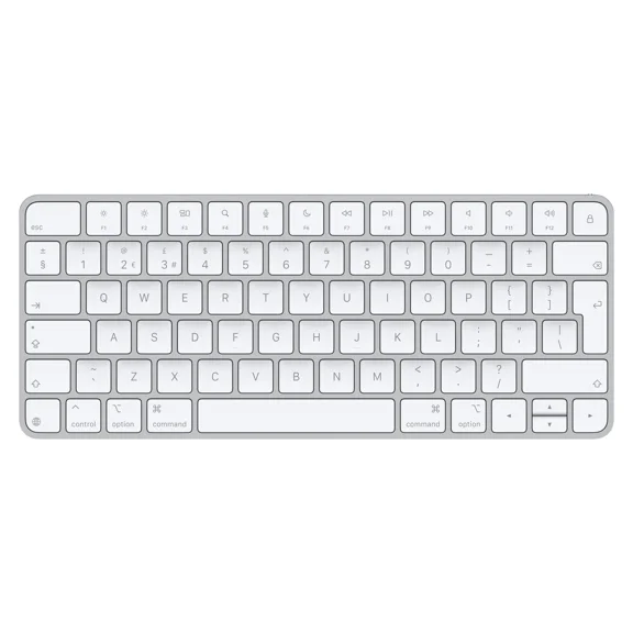 Restored Apple Wireless Bluetooth Magic Keyboard 2021 - Silver British English MXCL3B/A