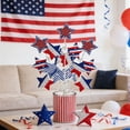 thumbnail image 6 of Nkmbld Fourth of July Decorations Patriotic Picks Red White Blue Berry Stems Memorial Independent Day Labor Decor for Home Vase Table Centerpieces, 6 of 8