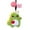 Monster, variant on GUOOL Lovely Animal Needle ing Starter with Wool, ing Foam Mat, Needles, Strawberry Hamster