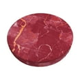 thumbnail image 2 of Round Bar Stool Seat Covers, Abstract White Red Gold Marble Texture Elastic Round Chair Cover Stool Seat Slipcover Bar Stool Cushions Round Pad for 12-14 inch, 2 of 7