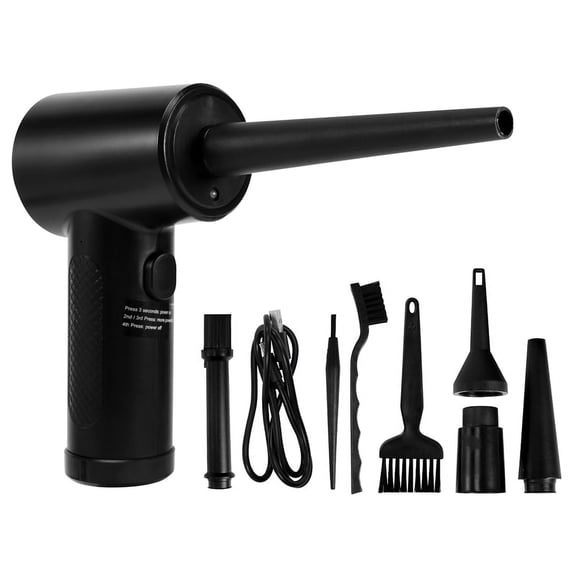 Compressed Air Duster-51000RPM-Keyboard-Cleaner - Good Replace Can Reusable No Canned Duster