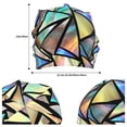 thumbnail image 4 of Fuzoiu Colored Glass Print Winter Beanie Hat for Men & Women,Warm Knit Cap,Women Windproof Watch Hat,Knit Warm Unisex Beanie, 4 of 7