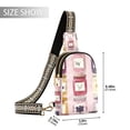 thumbnail image 2 of FORMRS Womens Crossbody Sling Bag Travel Daypack Shoulder Chest Backpack, Watercolor Jar, 2 of 7