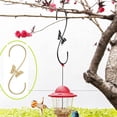 thumbnail image 6 of JGJJUGN Wrought Iron Garden Hook Set, Hummingbird Feeder Hanger, Flower Pot Hanging Bracket, Decorative Plant Hanger, Heavy Duty Steel, Versatile Outdoor Hook, Multi-Purpose Iron Hooks (2 Pack), 6 of 6