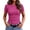 A-RD173, variant on Jamsmile Women T-Shirts Summer Solid Color Crew Neck Ribbed T Shirts Slim Fitted Formal Casual Basic Tee Shirts Crop Tops