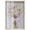 Blonde Frame, variant on Layered Lily Shadowbox Print Nature Wall Decor by Art Remedy, Black Frame, 10 x 15