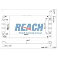 thumbnail image 2 of REACH 41-2713 Radiator for EXPRESS/SAVANA VAN 03-04, Automotive Radiator Replacement Part, 2 of 4