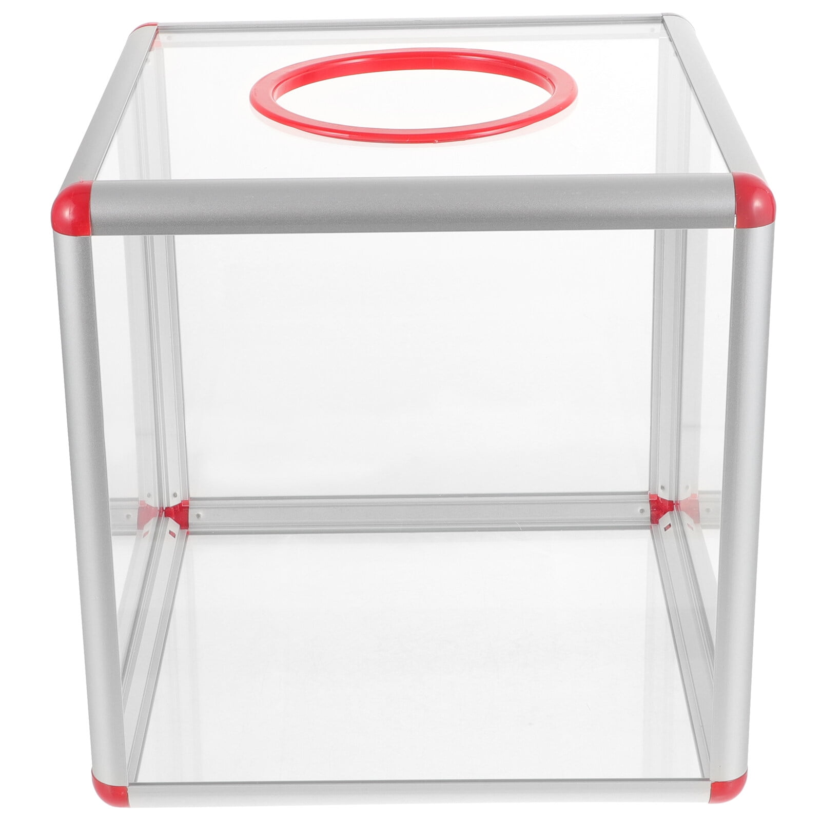 Raffle Box Clear Acrylic Raffle Box Game Lottery Box Case Acrylic Box