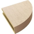 thumbnail image 6 of 4"W x 16"D x 16"H Thin Durham Rough Cedar Woodgrain TimberThane Corbel, Primed Tan, 6 of 6