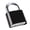 bottom lock-Black, variant on Golden combination lock, 4-digit padlock, used for storage of sports lockers, fences, toolboxes, boxes and buckle cabinets in school gymnasiums (1 pack).