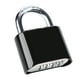 thumbnail image 1 of Black combination lock, 4-digit padlock, used for storage of sports lockers, fences, toolboxes, boxes and buckle cabinets in school gymnasiums (1 pack)., 1 of 5