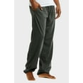 thumbnail image 3 of Cottonbell Men's Knitted Sweat Pajama Cozy Pants with Drawstring (Charcoal, S), 3 of 4