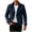 Dark Blue, variant on Womens Blazers for Work Casual Long Duster Cardigan Open Front Sweaters with Side Pockets Maxi Length Outerwear for Spring Fall Daily Commute Elegant Professional Styling