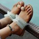 thumbnail image 5 of Zapatos de verano con punta de clip para mujer Sandalias de playa informales con encaje de zapatillas cómodas con diamantes de imitación Wmkox8yii  hj789, 5 of 7