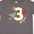thumbnail image 4 of Inktastic 3rd Birthday Outer Space Theme Boys or Girls Toddler T-Shirt, 4 of 5