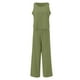 thumbnail image 4 of Conjunto de dos piezas de lino para mujer: chaleco sin mangas y pantalones anchos. Transpirable, con bolsillos laterales para el verano. Tallas: S-XXXXL., 4 of 5