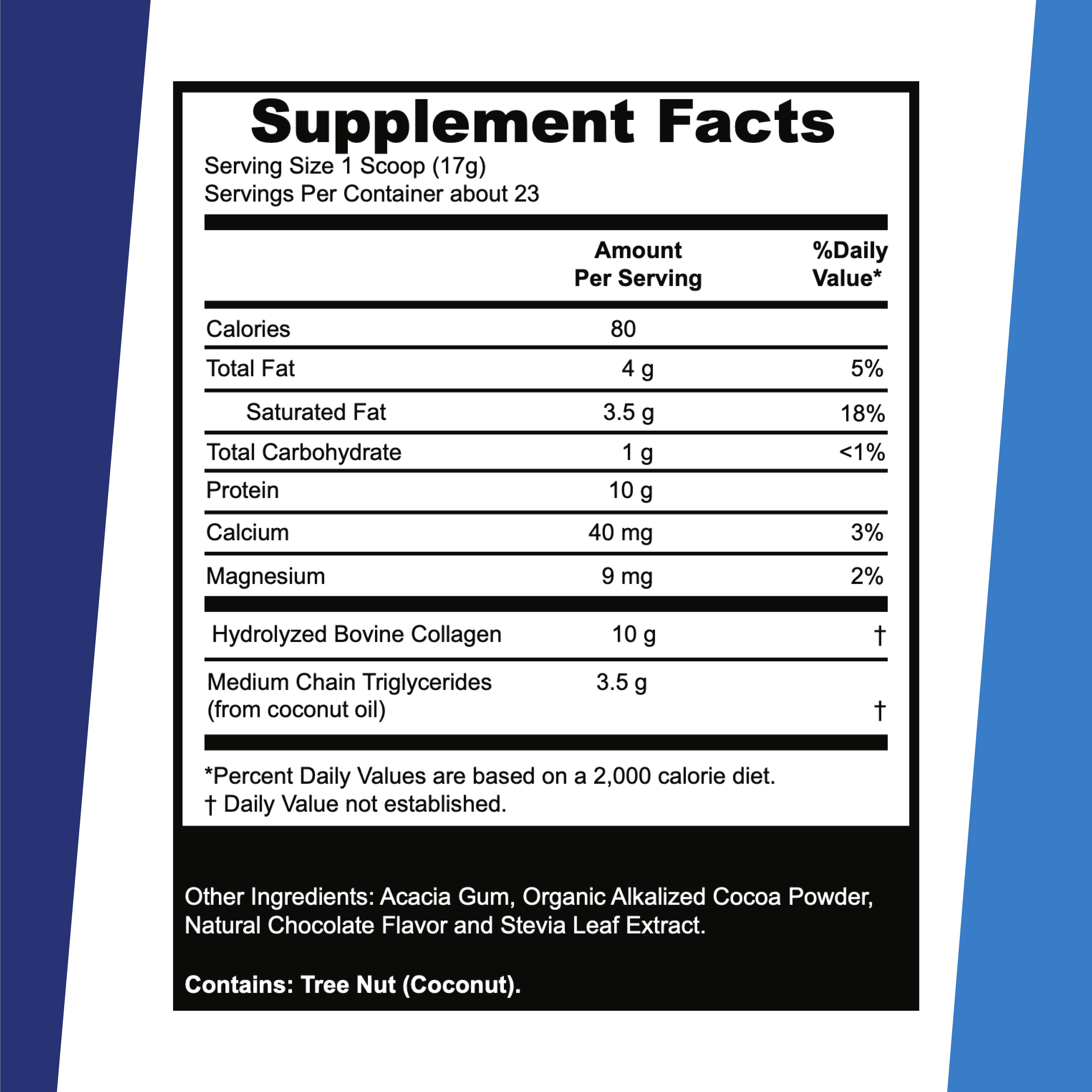 Superior Source Keto Collagen - Collagen Protein Powder with MCT Oil - Supports Hair, Skin & Nails - Dairy-Free - Chocolate, 14 oz