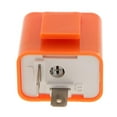 thumbnail image 2 of LOVIVER 2Pin Motorcycle LED Flasher Relay Fix Turn Light Flash Orange, 2 of 7