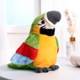 thumbnail image 5 of KAKOWELY Juguete de loro parlante con alas móviles, loro de peluche, juguete educativo para niños, juguete electrónico de peluche, juguete interactivo de peluche., 5 of 5