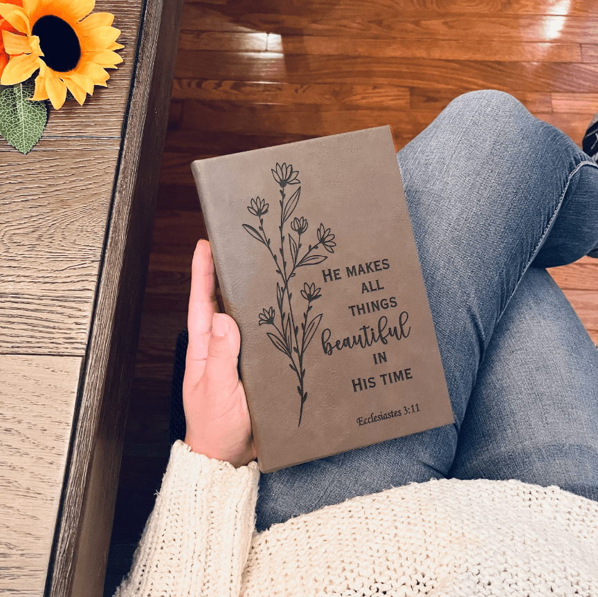Custom Prayer Journal, Bible Study Journal, Daily Prayer Bible Journal, Prayer Journal for Women men, Bible Accessories Bible Study Supplies