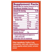 Metamucil GLP-1 Friendly Fiber Supplement with Collagen, Sugar Free Orange, 60 Servings