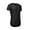 Black, variant on Victorious Men's Hipster Long Length Curved Hem T Shirt, Up To 5X