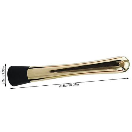 

Stainless Steel Cocktail Mixing Stick Ice Crusher Wine Mixing Stick DIY Drink Fruit Muddler Crushed