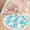 Color 4, variant on Tropical Flamingo Nursery Rug 4ft, Pink Flamingos Tropical Palm Leaves Light Blue Washable Non-Slip Carpet Playmat for Girls Women Bedroom Preschool Classroom Decor